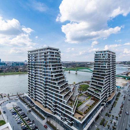 Modern Luxury In Belgrade Waterfront With Views 아파트 외부 사진