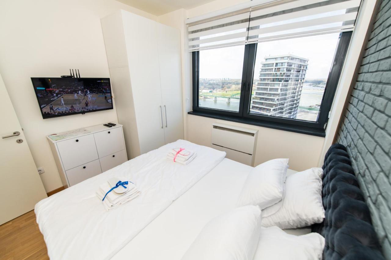 Modern Luxury In Belgrade Waterfront With Views 아파트 외부 사진